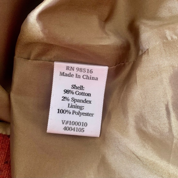 COLDWATER CREEK Floral Fall Time Jacket - Picture 5 of 5